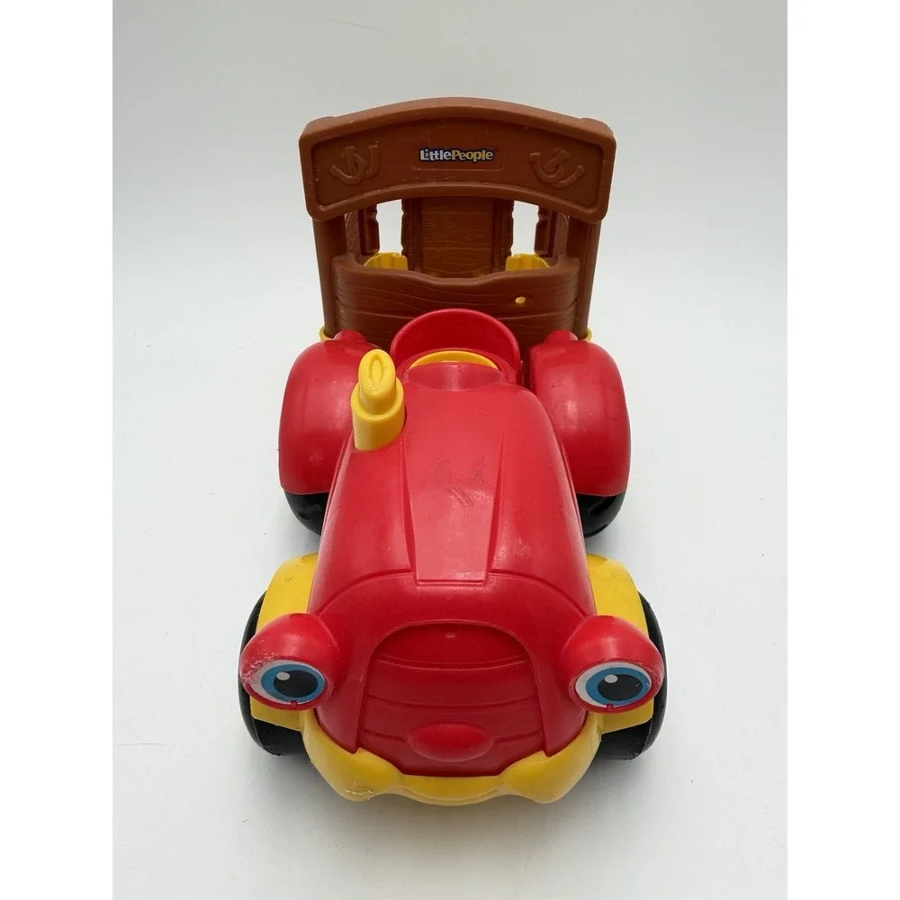 2011‎ Fisher-Price Little People Tow 'n Pull Tractor and Wagon with Sounds/Songs